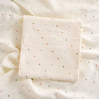 Newborn muslin wrap blanket