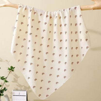 Newborn muslin wrap blanket