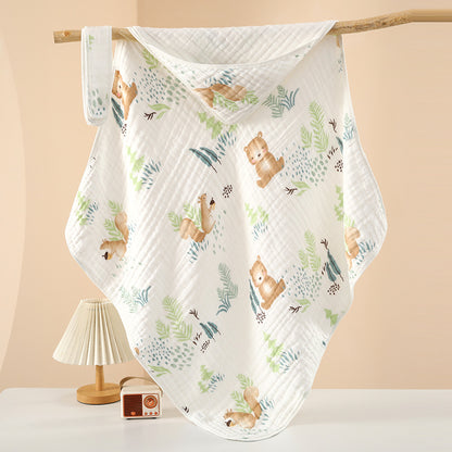 Newborn Swaddle Blanket Lightweight Pure Cotton