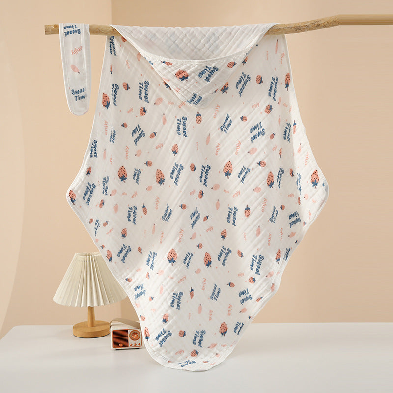 Newborn Swaddle Blanket Lightweight Pure Cotton
