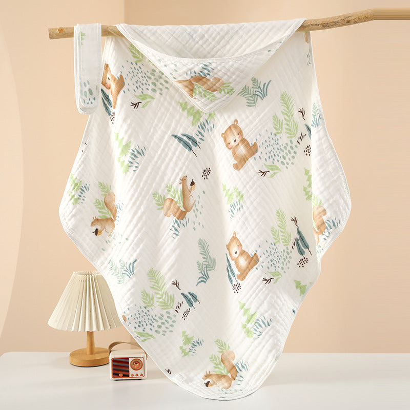 Newborn Swaddle Blanket Lightweight Pure Cotton