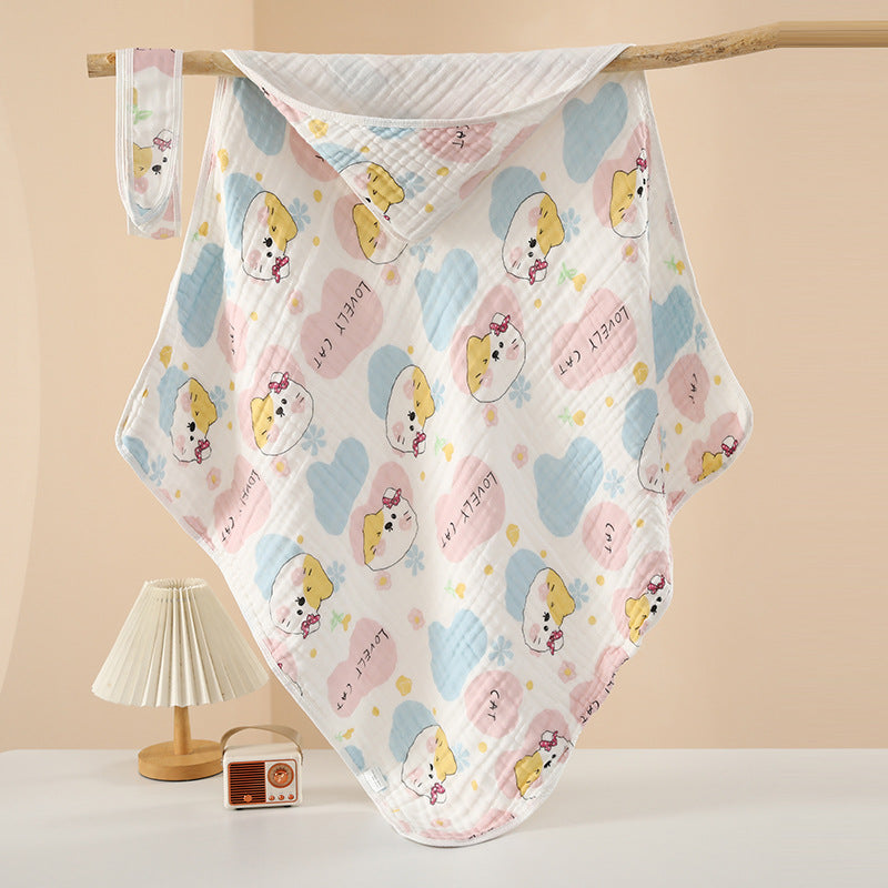 Newborn Swaddle Blanket Lightweight Pure Cotton