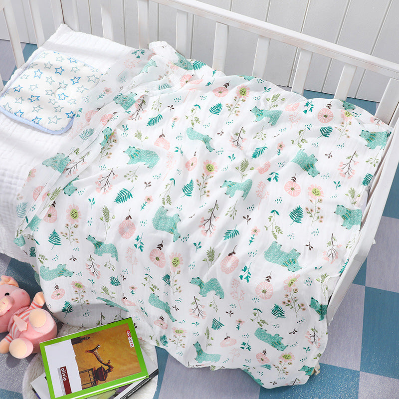Newborn swaddling towel