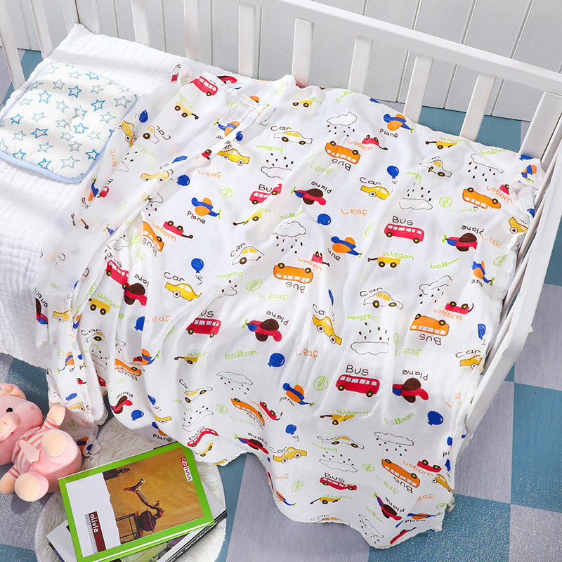 Newborn swaddling towel