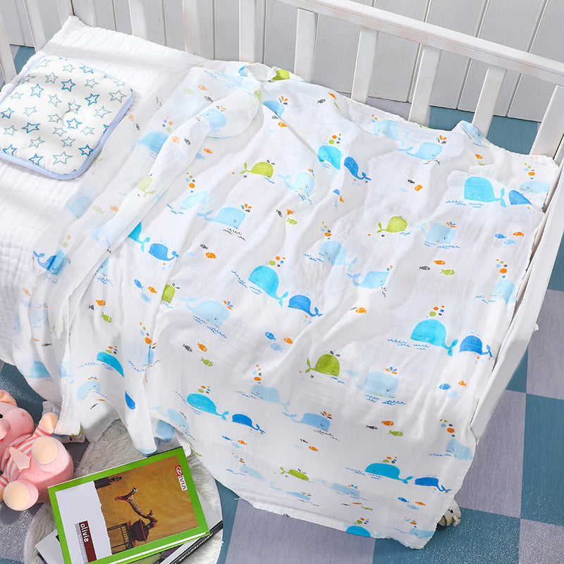 Newborn swaddling towel
