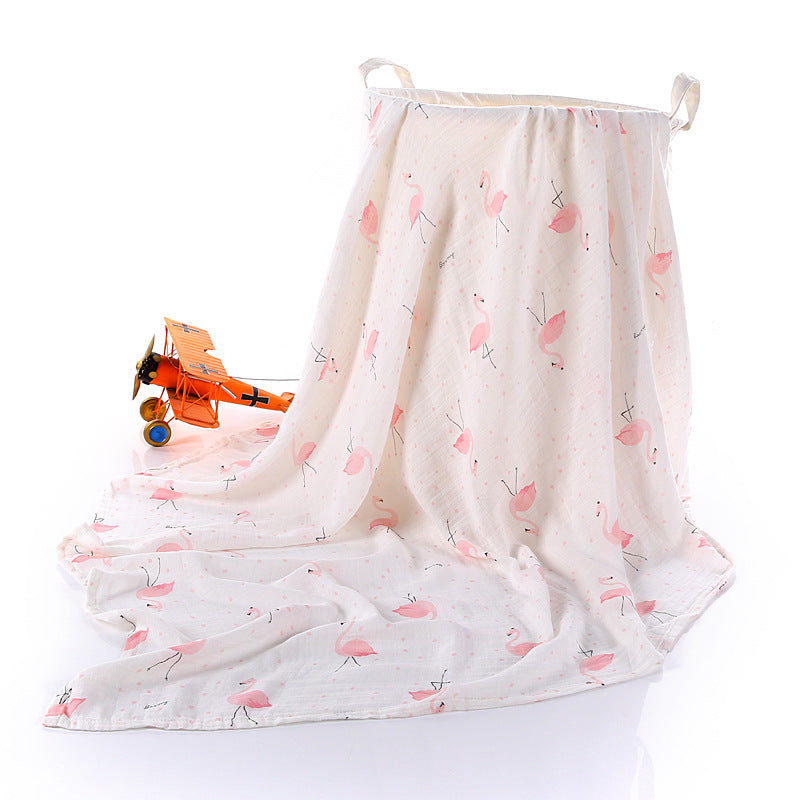 Newborn swaddling towel