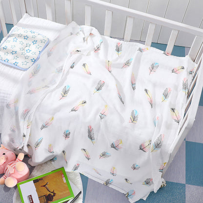 Newborn swaddling towel