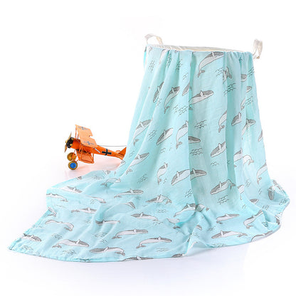Newborn swaddling towel