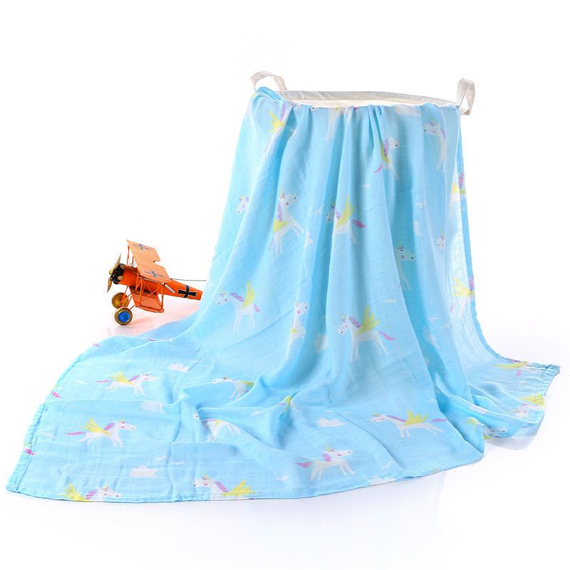 Newborn swaddling towel