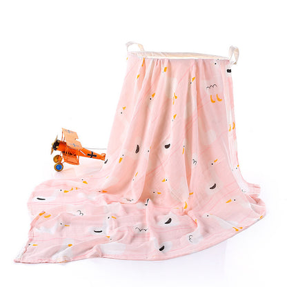 Newborn swaddling towel