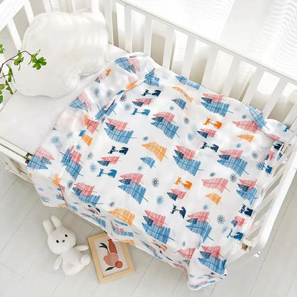 Newborn swaddling towel