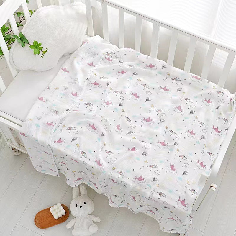 Newborn swaddling towel