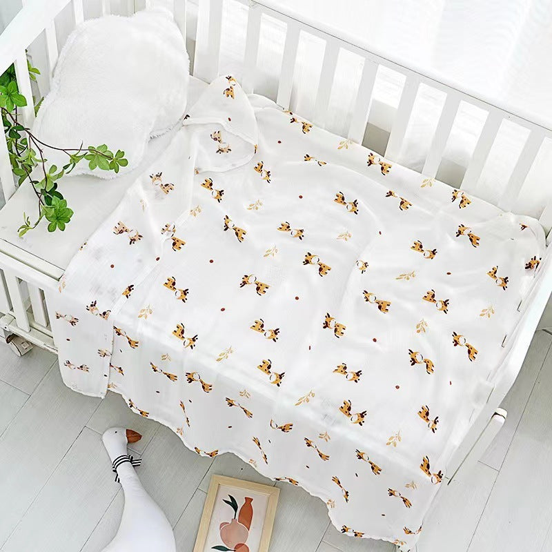 Newborn swaddling towel