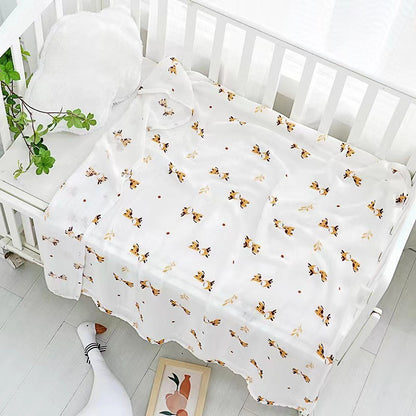 Newborn swaddling towel