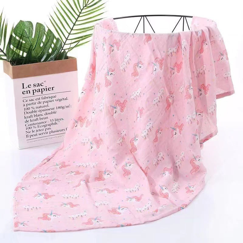 Newborn swaddling towel