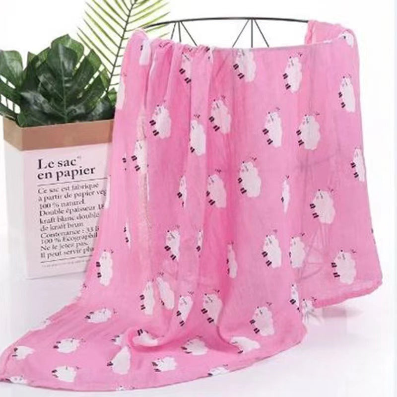 Newborn swaddling towel
