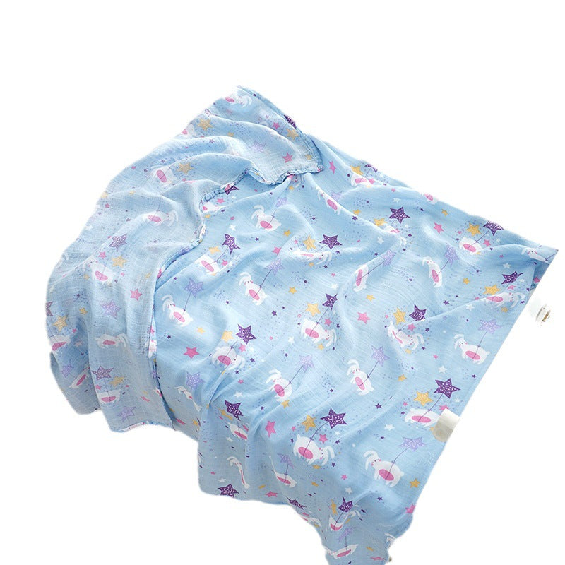 Newborn swaddling towel
