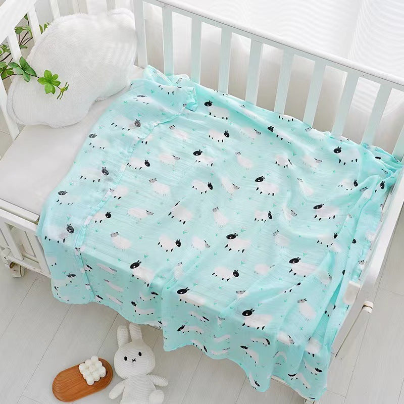 Newborn swaddling towel