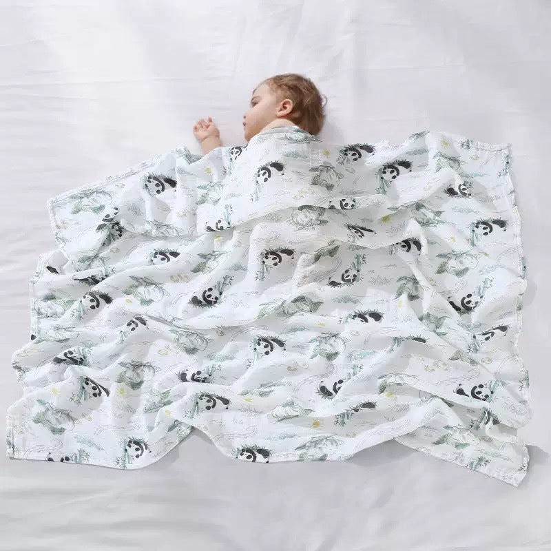 Newborn swaddling towel