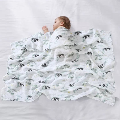 Newborn swaddling towel
