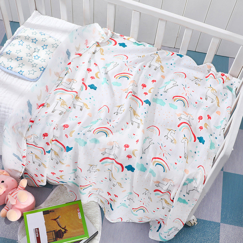 Newborn swaddling towel