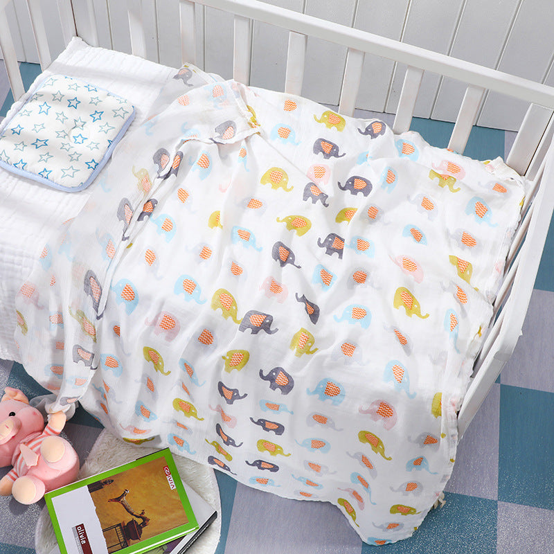 Newborn swaddling towel