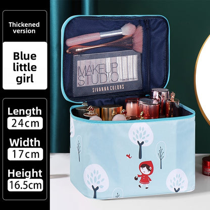 Newly Upgraded Extra Large Cosmetic Bag Portable 2021 New Skin Care Product Cosmetics Bag Travel Heightened Waterproof Cloth Bag for Women