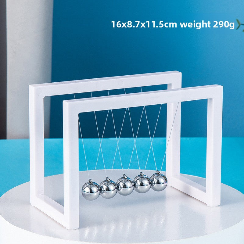 Newton's balancing ball model