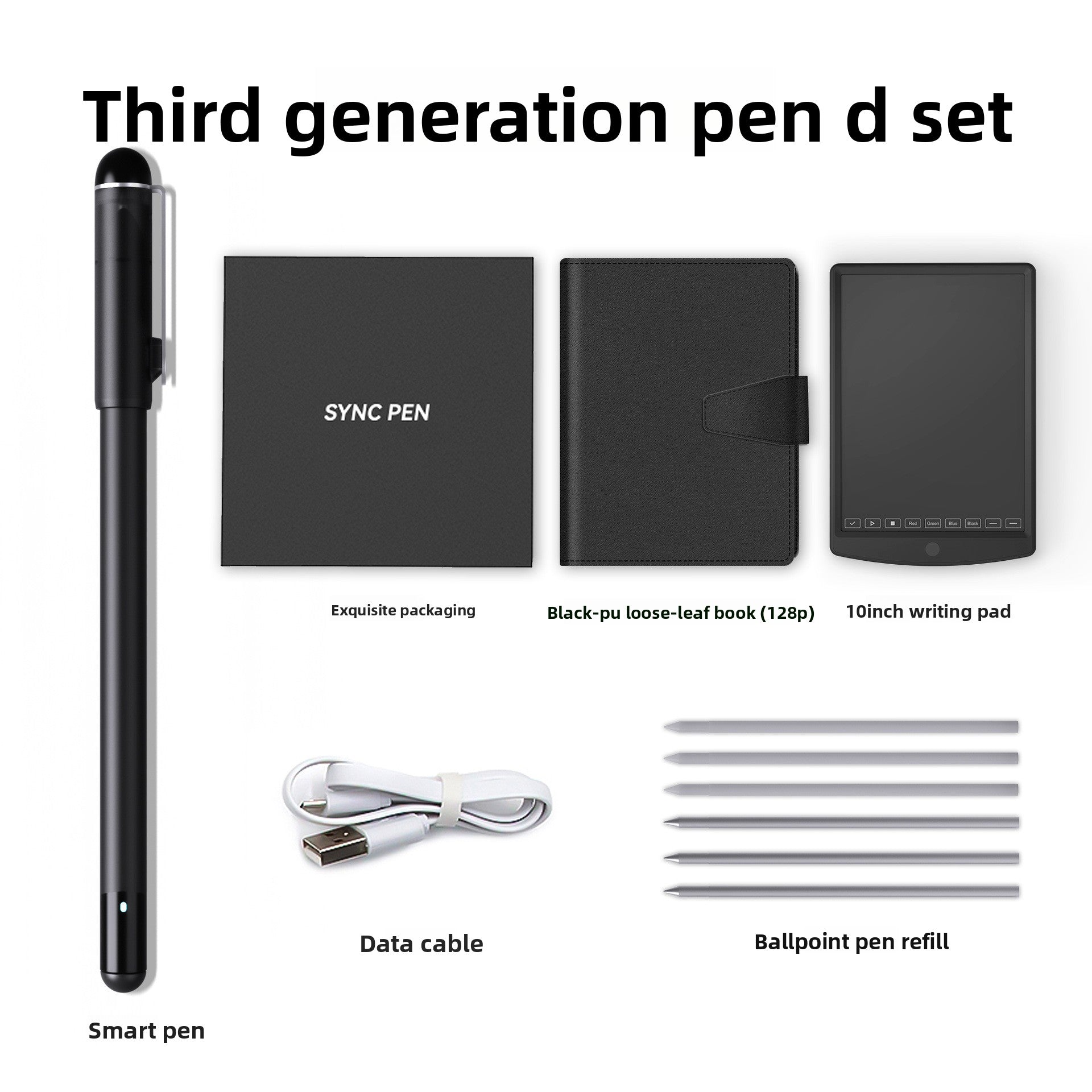 Newyes Smart Pen with Electronic Paper Sync Notebook