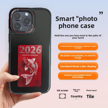 NFC E-Ink Screen Phone Case