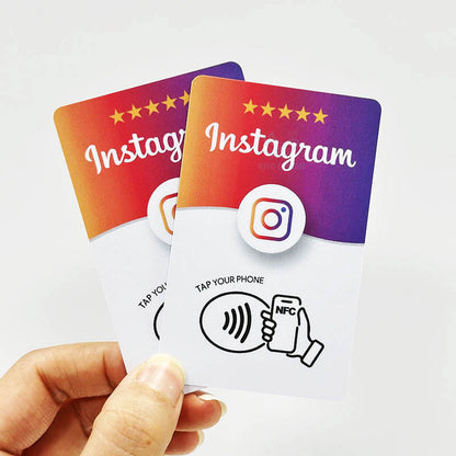 NFC evaluation card Google review card