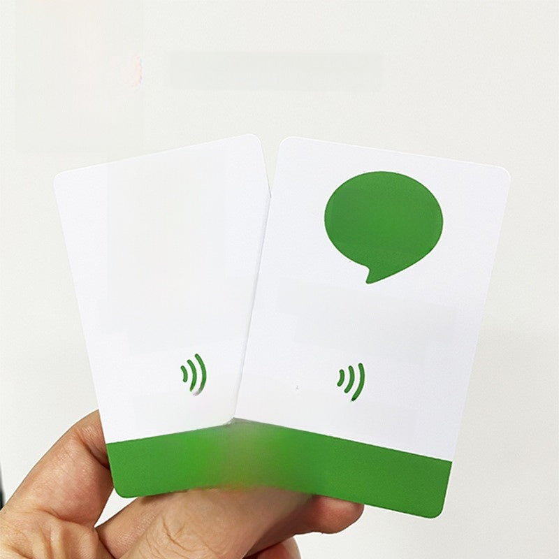 NFC evaluation card Google review card