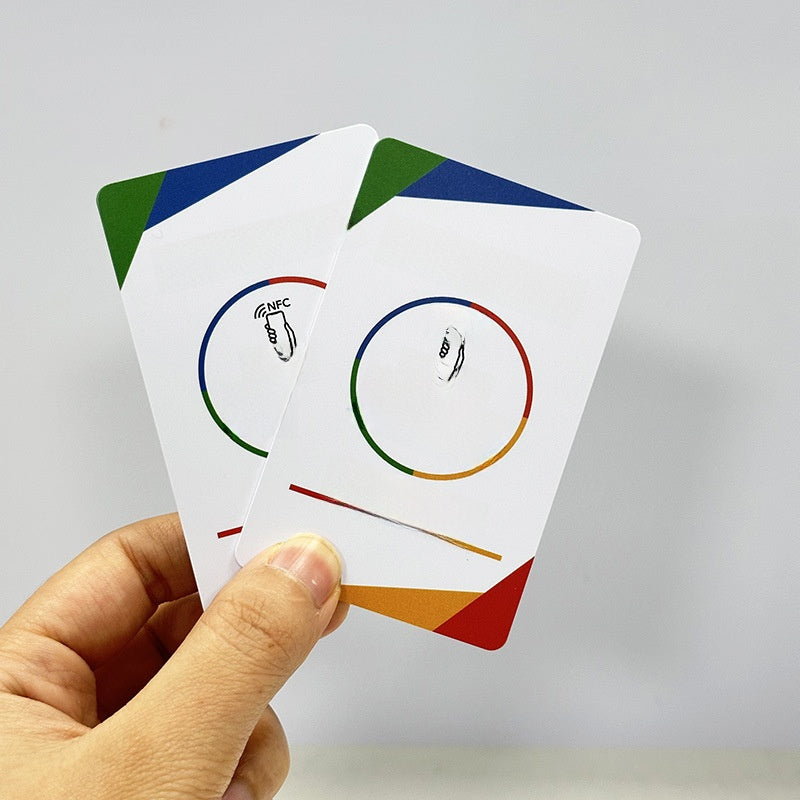 NFC evaluation card Google review card