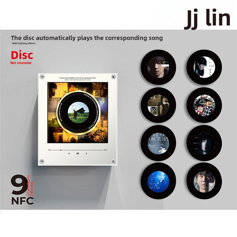 NFC Music Playing Rotating Refrigerator Magnet