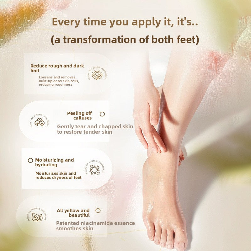 Niacinamide Moisturizing Foot Mask for Cracked Heels