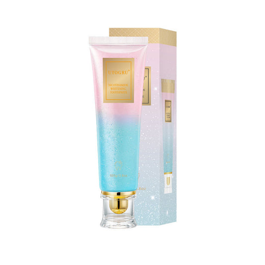 Niacinamide Whitening Dual-color Toothpaste with Mint Flavor