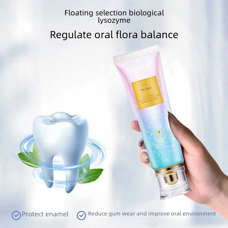 Niacinamide Whitening Toothpaste Refreshing Clean Teeth Family Pack for Men and Women