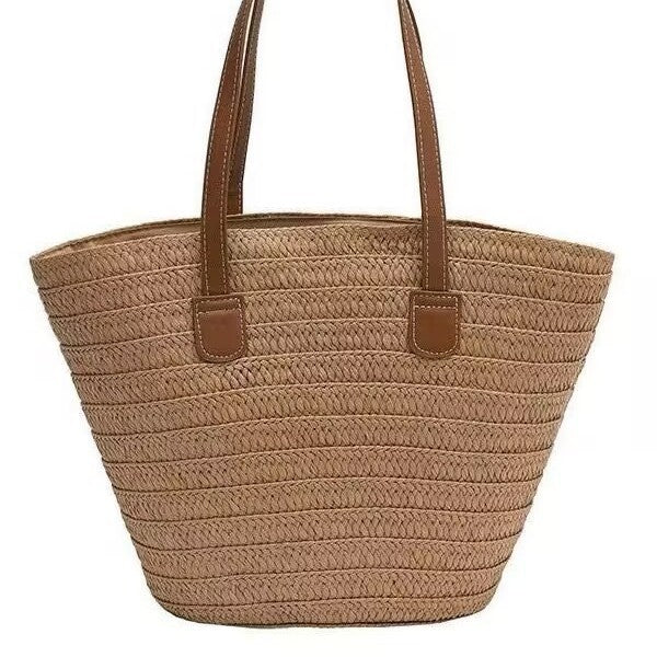 Niche Design Pastoral Style Woven Bag