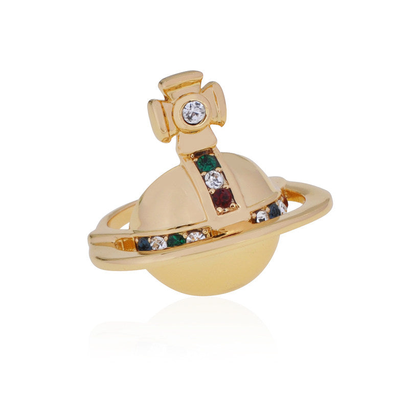 Niche design punk hemispherical ring