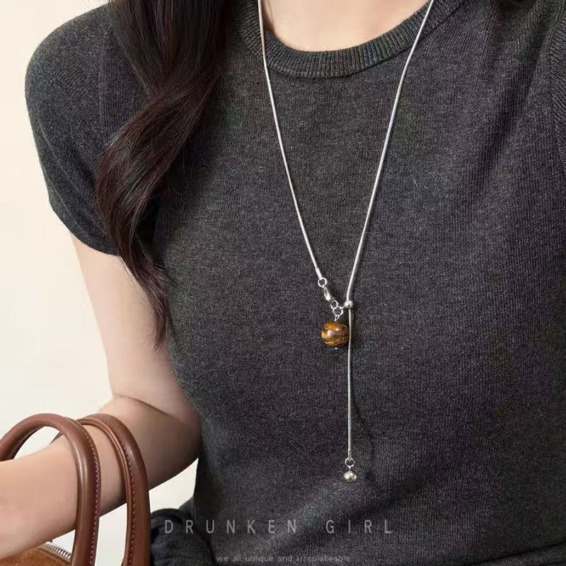 Niche Design Titanium Steel Necklace