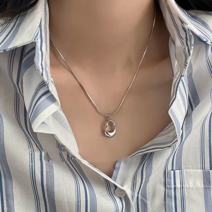 Niche Design Titanium Steel Necklace