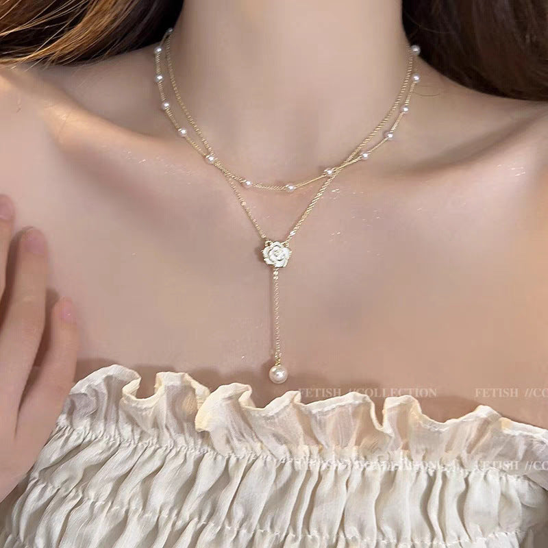 Niche Design Titanium Steel Necklace