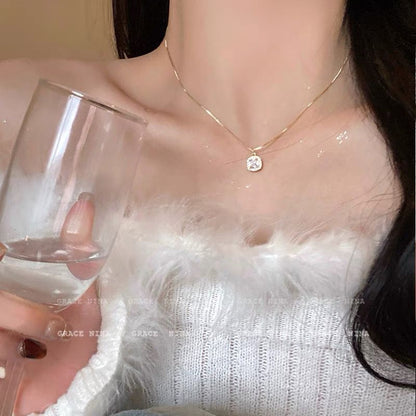 Niche Design Titanium Steel Necklace