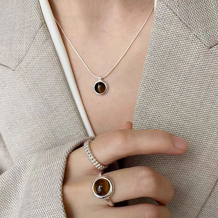Niche Design Titanium Steel Necklace