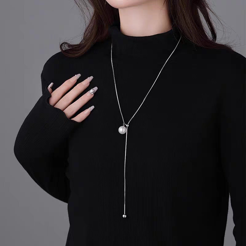 Niche Design Titanium Steel Necklace