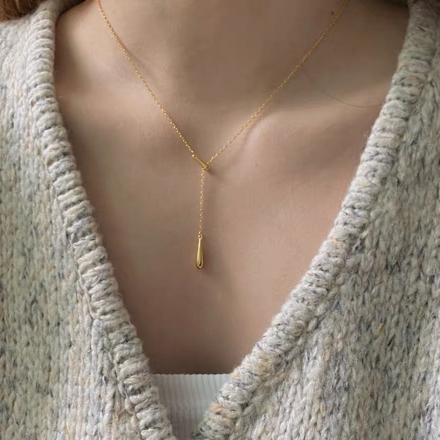 Niche Design Titanium Steel Necklace