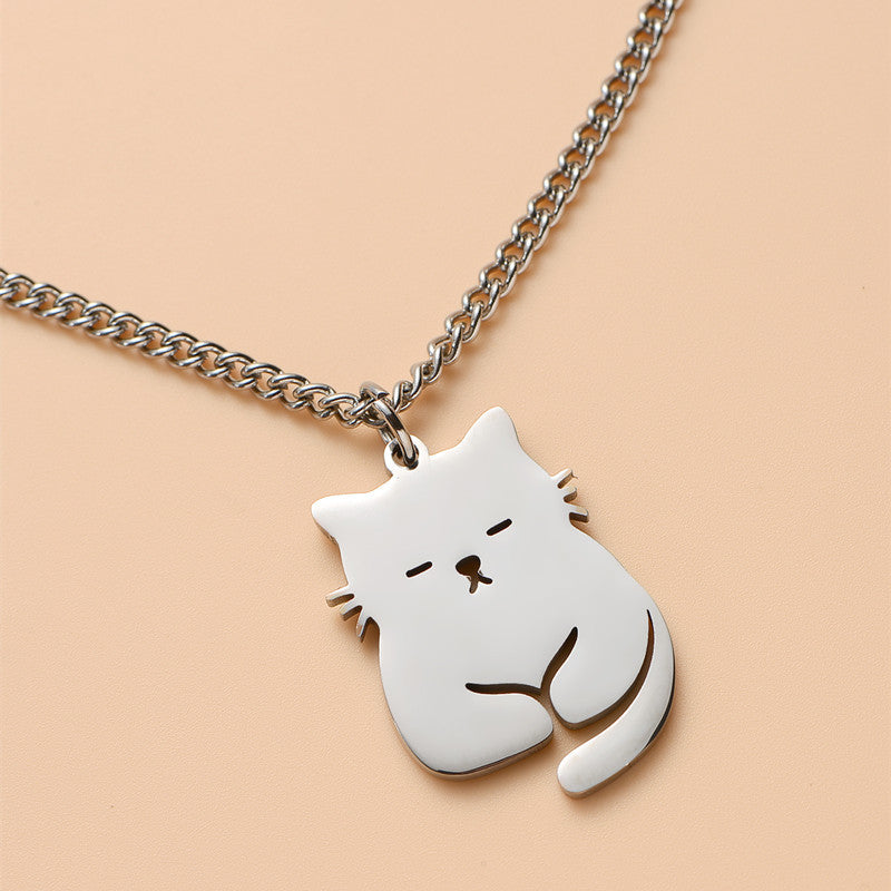 Niche Design Titanium Steel Necklace