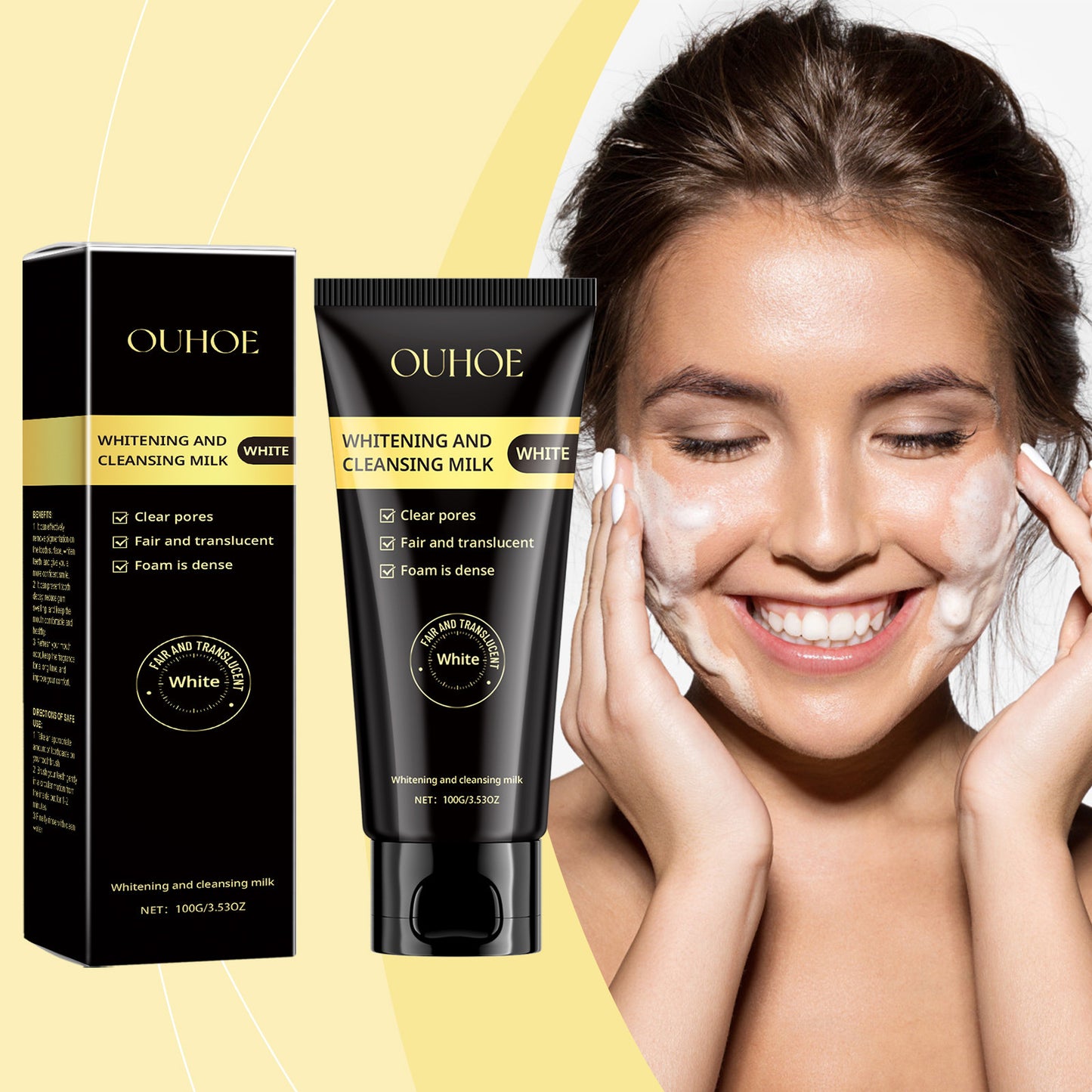 Nicotinamide facial cleanser