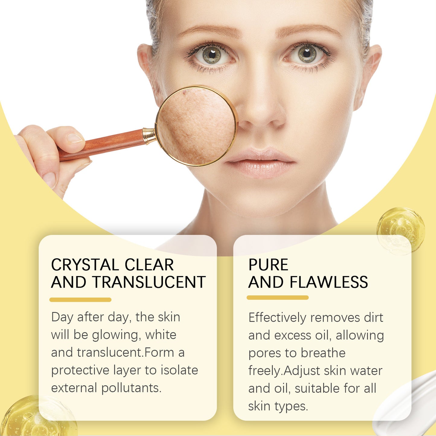 Nicotinamide facial cleanser