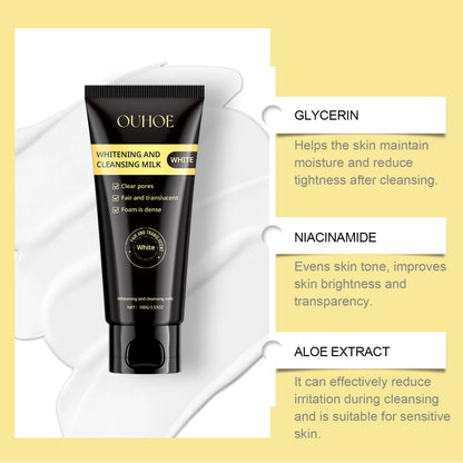Nicotinamide facial cleanser